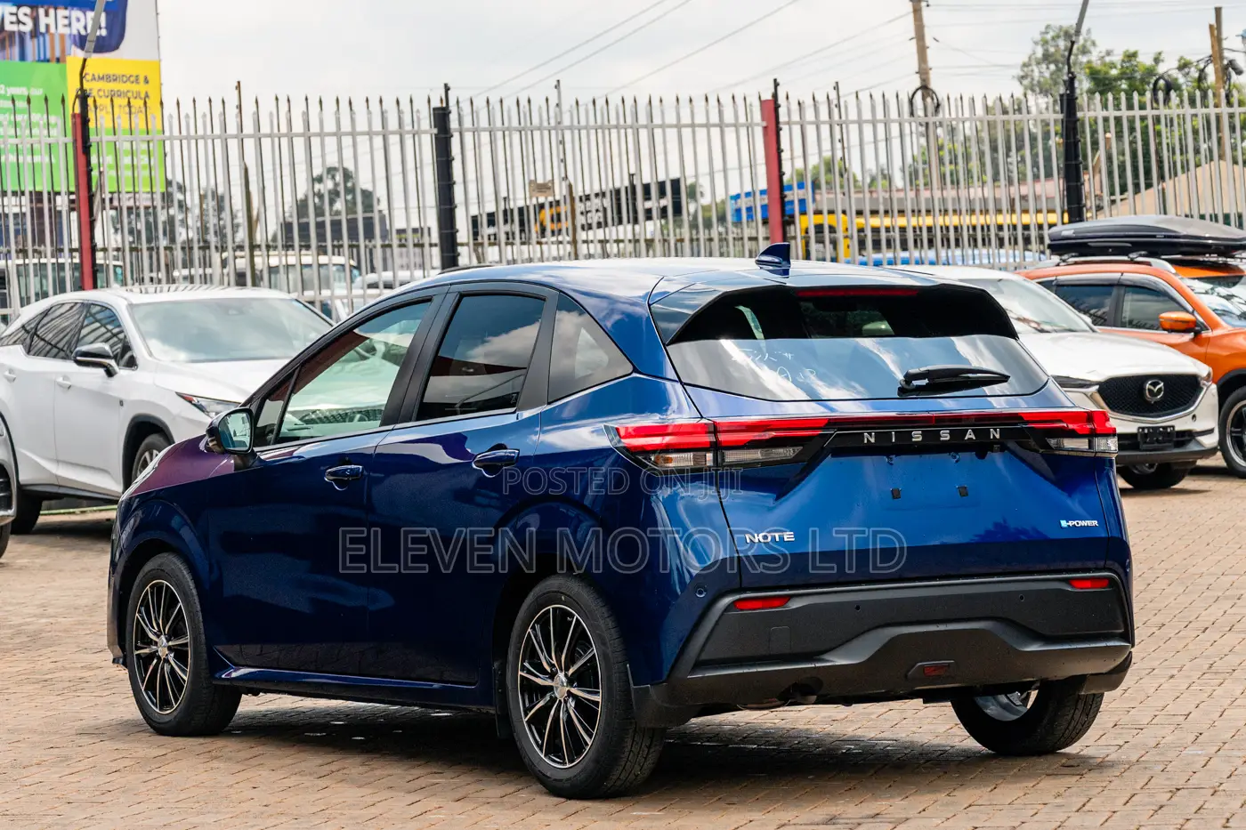 Nissan Note 1.2 Hybrid 2021 Blue