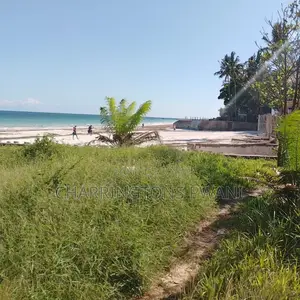 1 Acre Sandy Beachfront | Fenced Serviced | Galu Diani