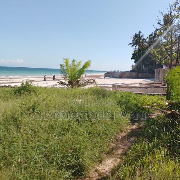 1 Acre Sandy Beachfront | Fenced Serviced | Galu Diani - thumbnail 2