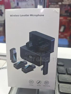 Wireless Lavelier Microphone With Noise Cancellation 4 Mics 1 Receiver