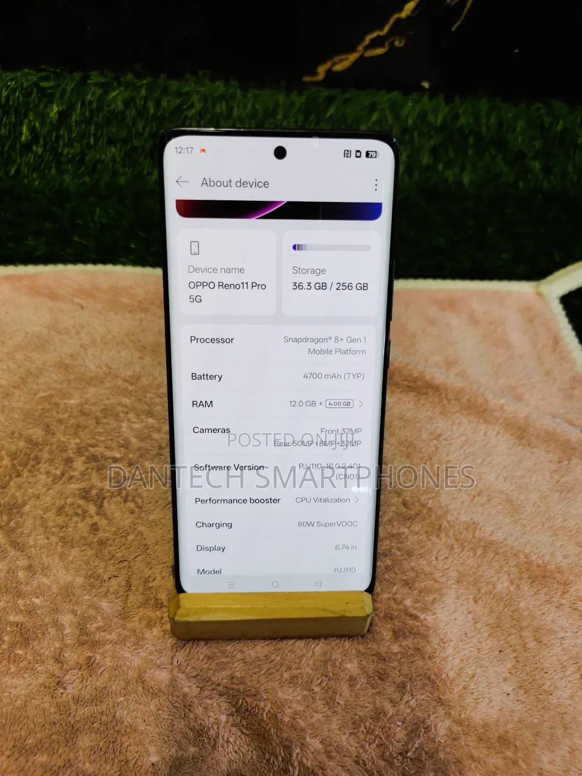 New Oppo Reno 11 Pro 5G 256 GB Gray
