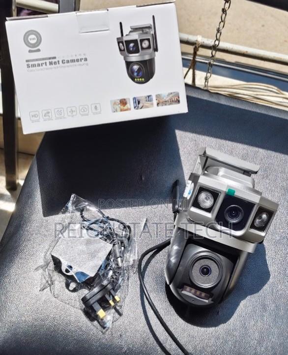 Long Range Dual Lens Ac Powered Indoor, Outdoor Simcard Camera
