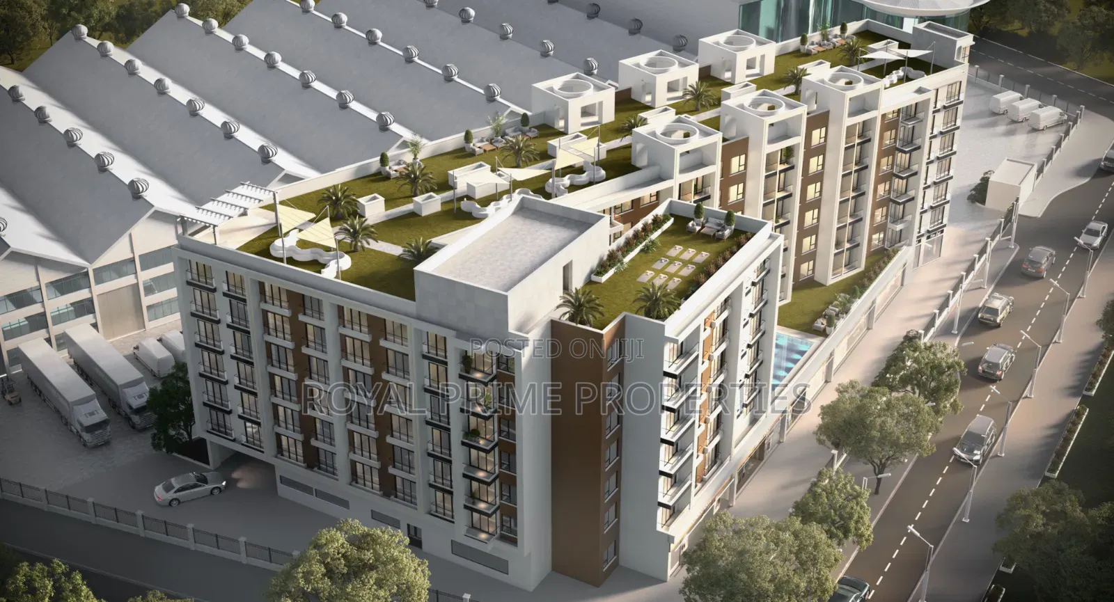 Furnished 1bdrm Block of Flats in Mombasa Road for sale