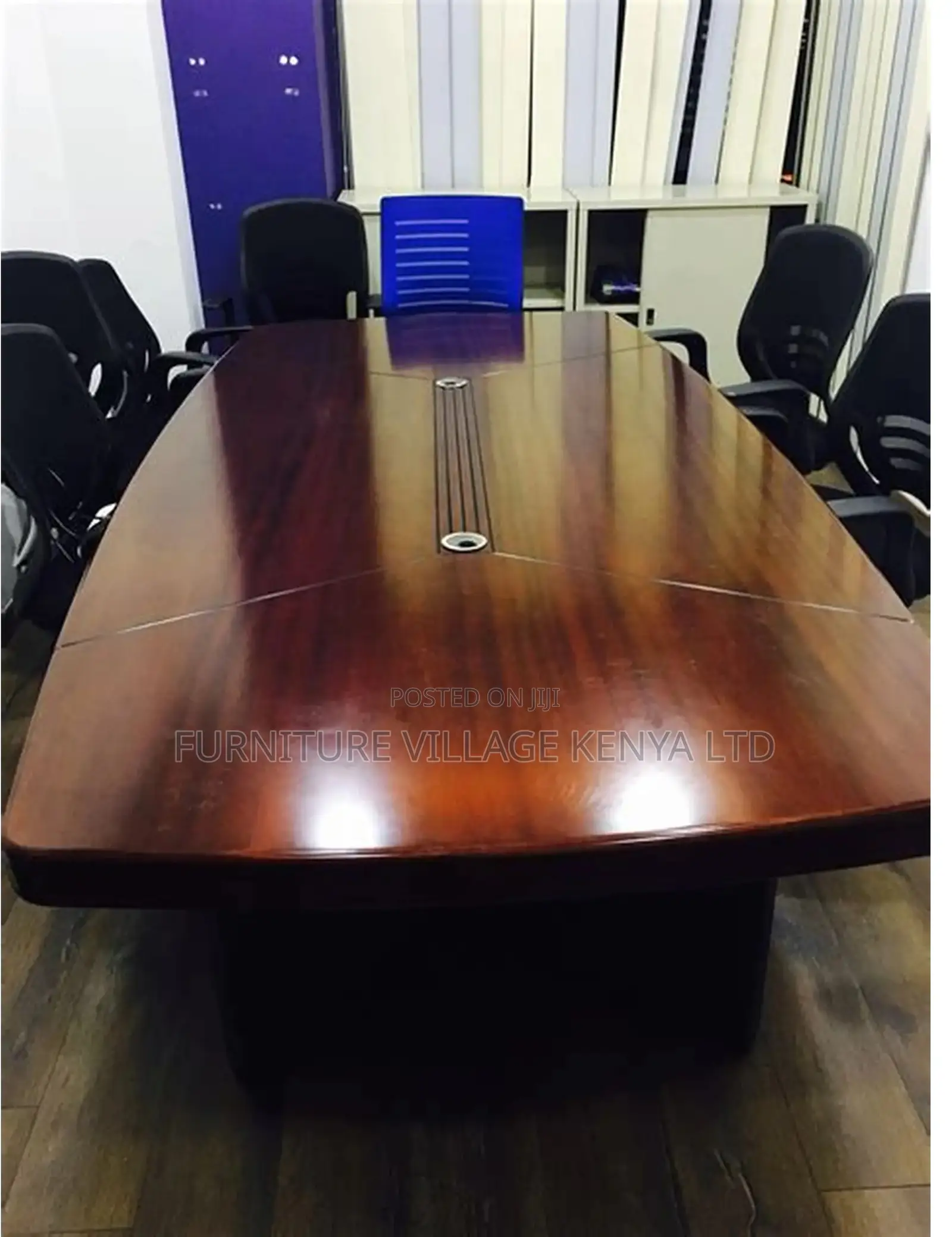 8-10 Seater Mahogany Executive Boardroom Table
