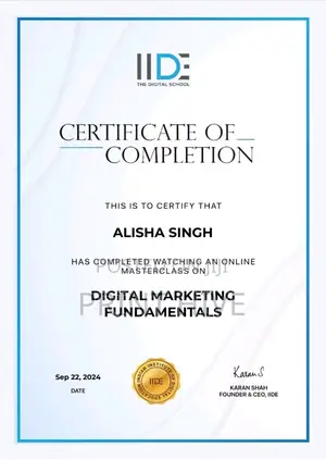 Certificate Design and Generation