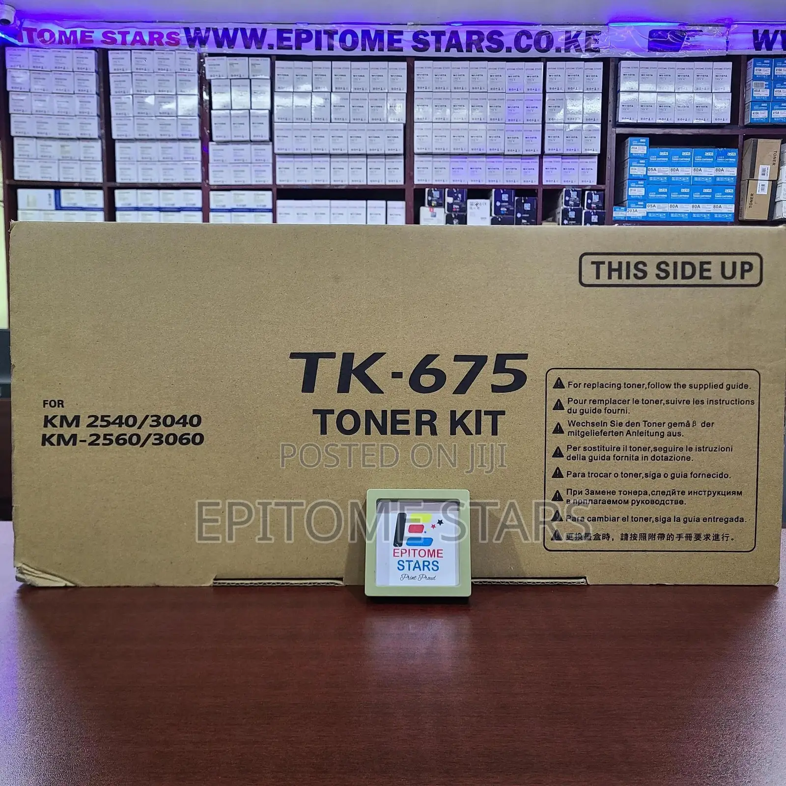 Original Kyocera Tk-675 Toner Cartridge High Yield Black