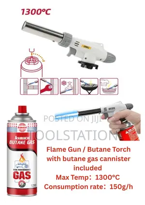 Blow Torch/ Flame Gun With 395 Ml Gas Cannister