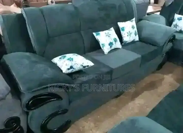 Green Sofa Set