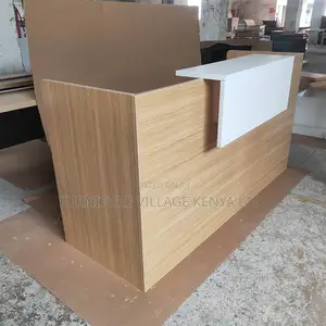 1.6m Brown Customized Front Reception Desk