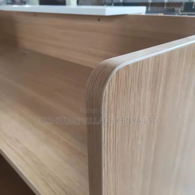 1.6m Brown Customized Front Reception Desk