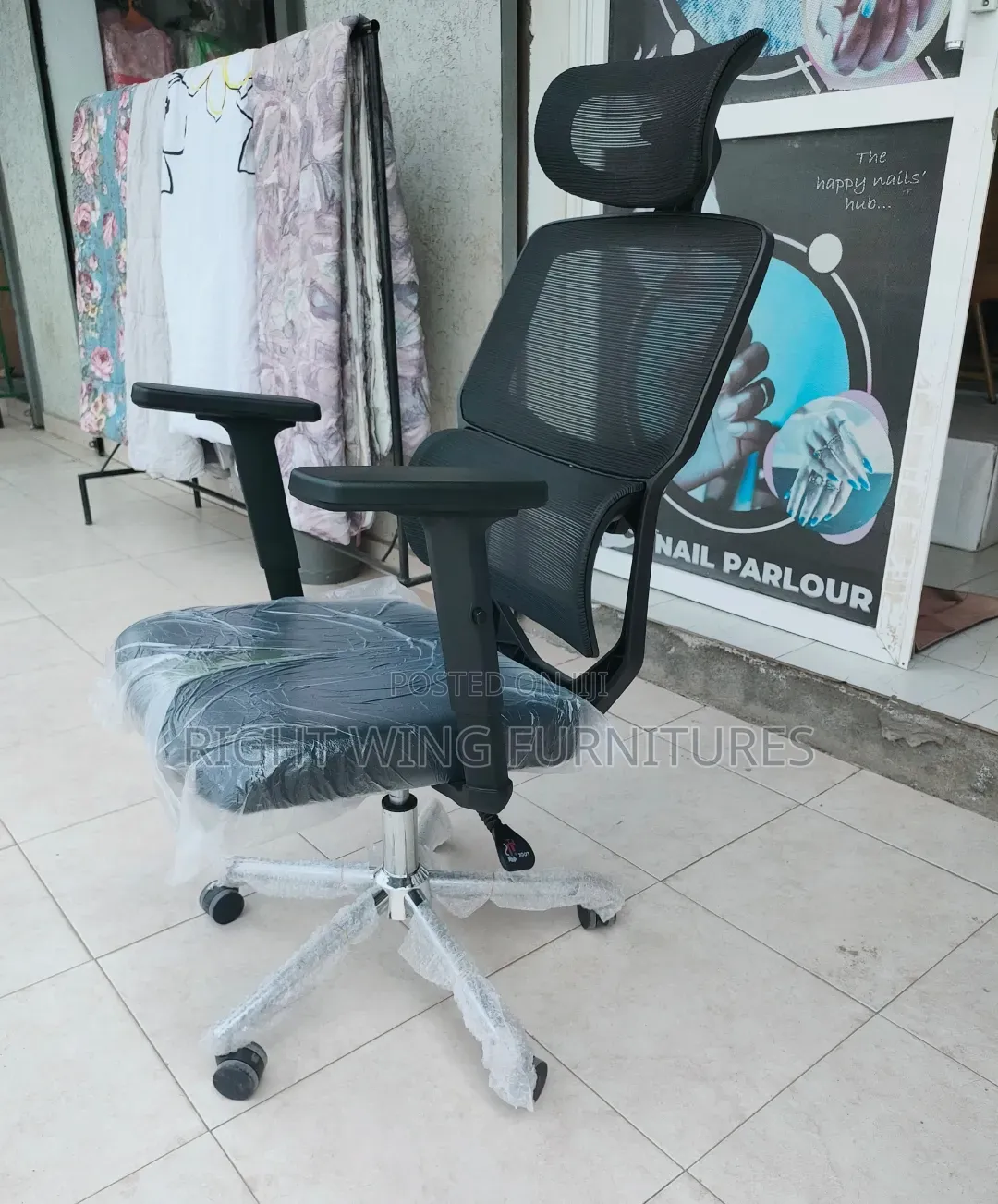 High Back Orthopedic Office Chair
