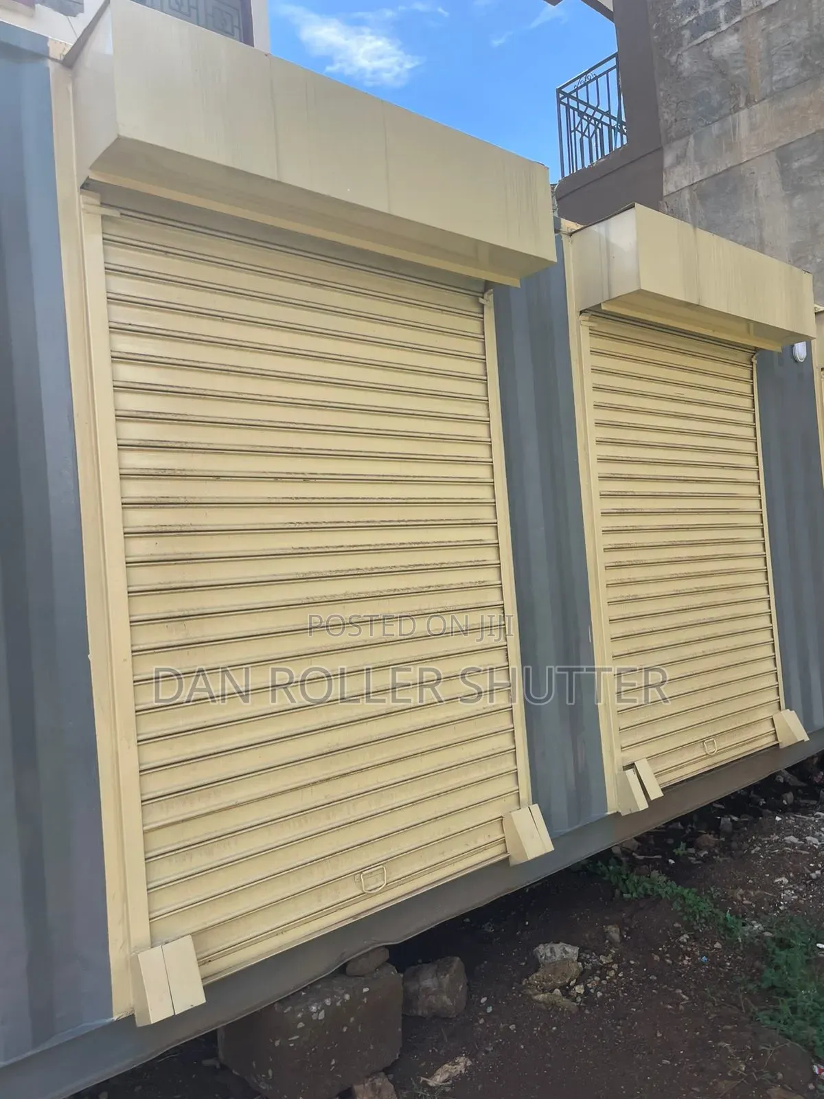 Ventilated Manual Roller Shutter
