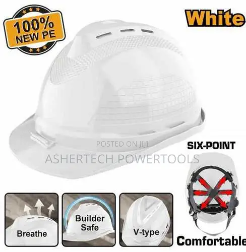 Ingco Hsh802 Safety Helmet -white