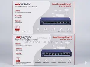 Hikvision 8 Port Ds-3e1309p-Ei/M(o-Std) Smart Managed Poe Switch
