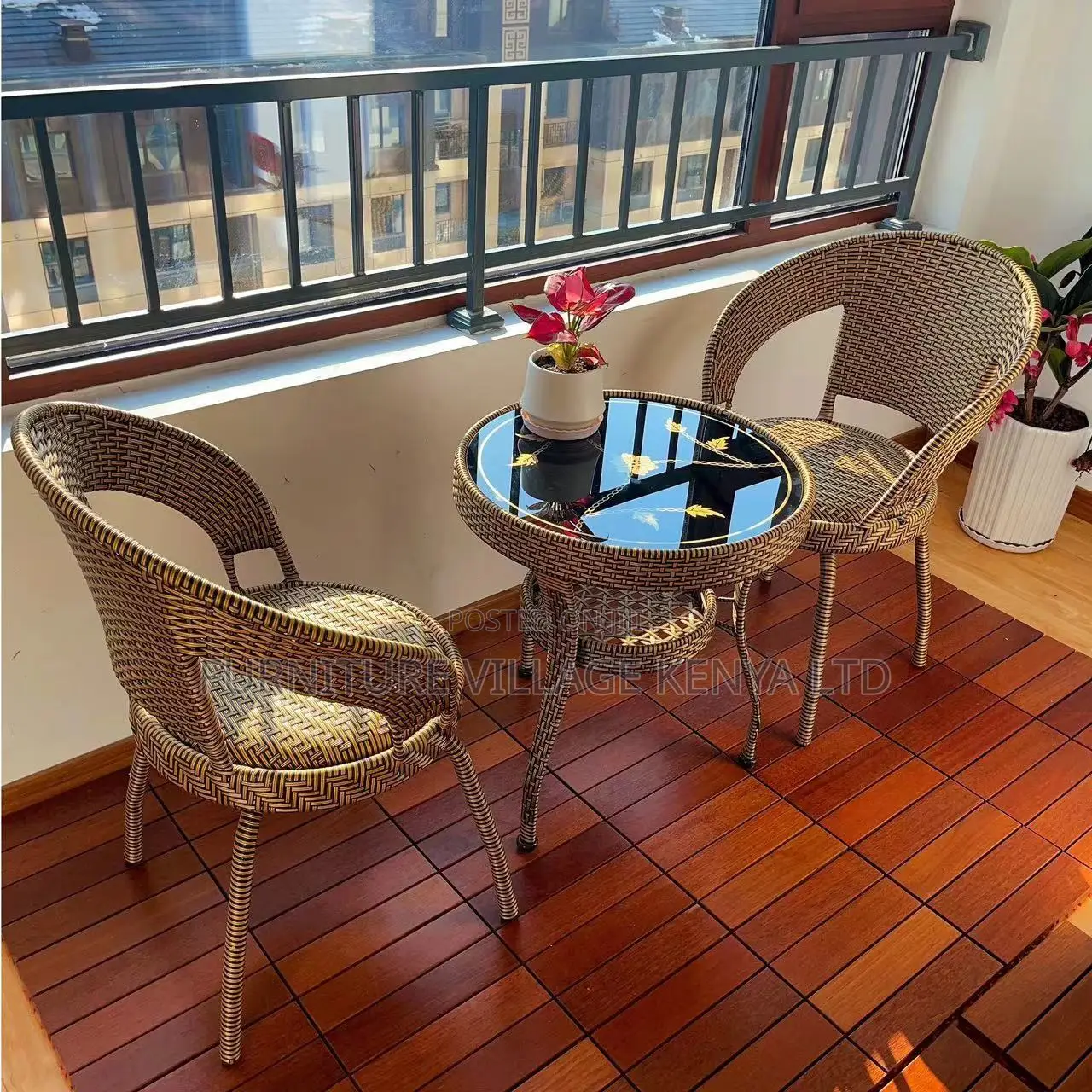 Imported 2-Seater Outdoor Garden Dining Set