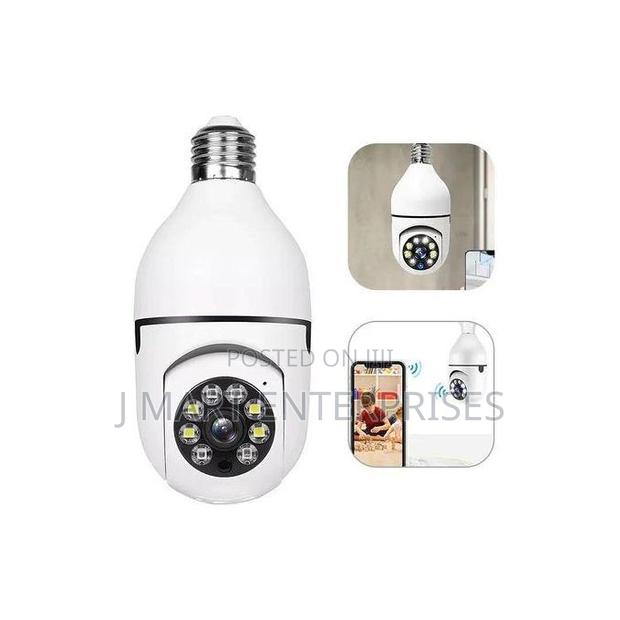Smart Wifi 360° Indoor Security Bulb Camera Full Hd 1080p for Home,