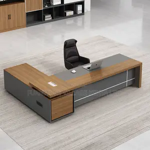 Managerial L-Configuration Office Work Desk-180cm