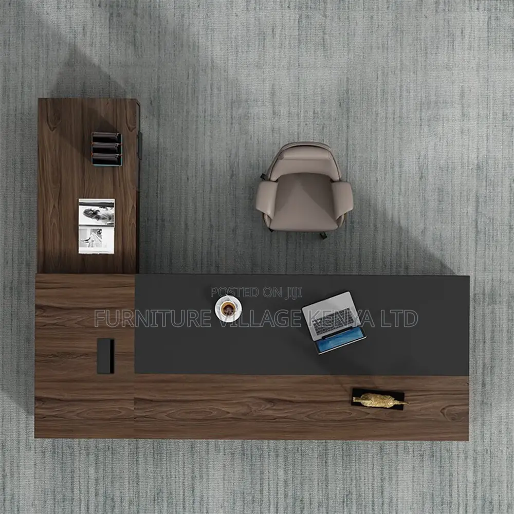 Managerial L-Configuration Office Work Desk-180cm