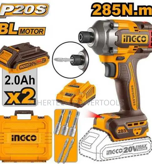 Ingco Cirli2028 Cordless Impact Driver 285nm 20v
