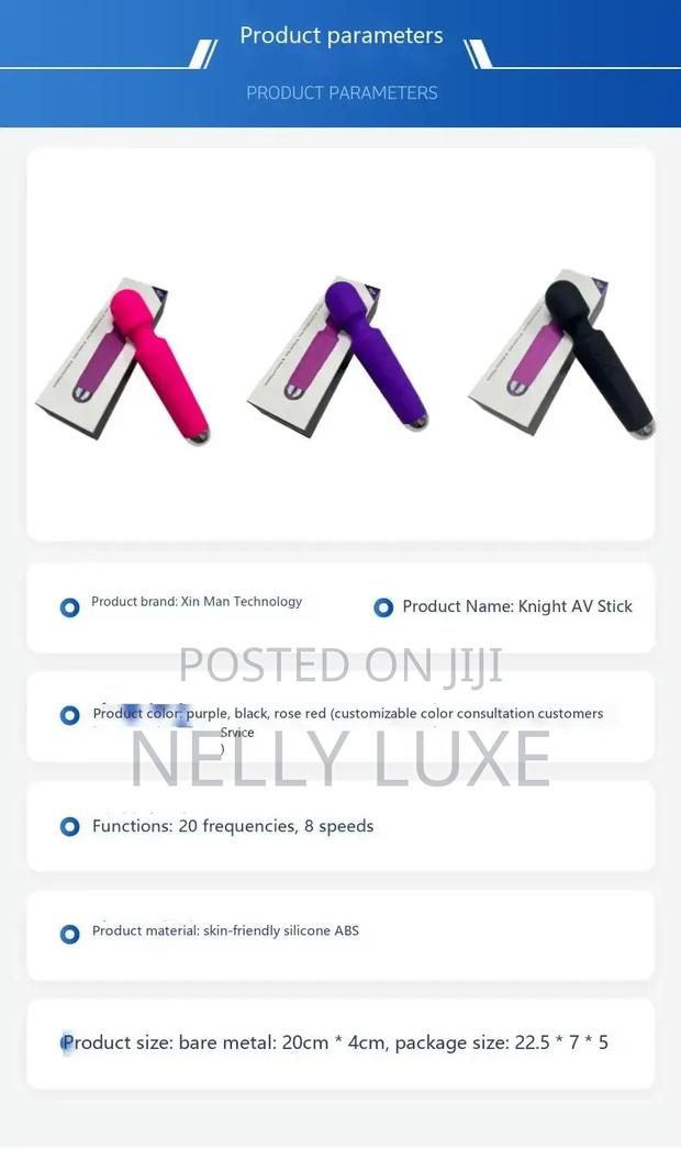Powerful Magic Wand Vibrator Sex Toy