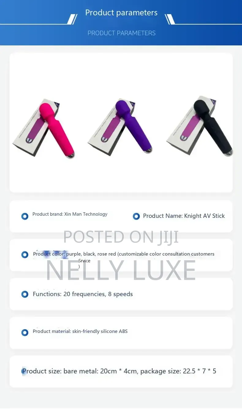 Powerful Magic Wand Vibrator Sex Toy