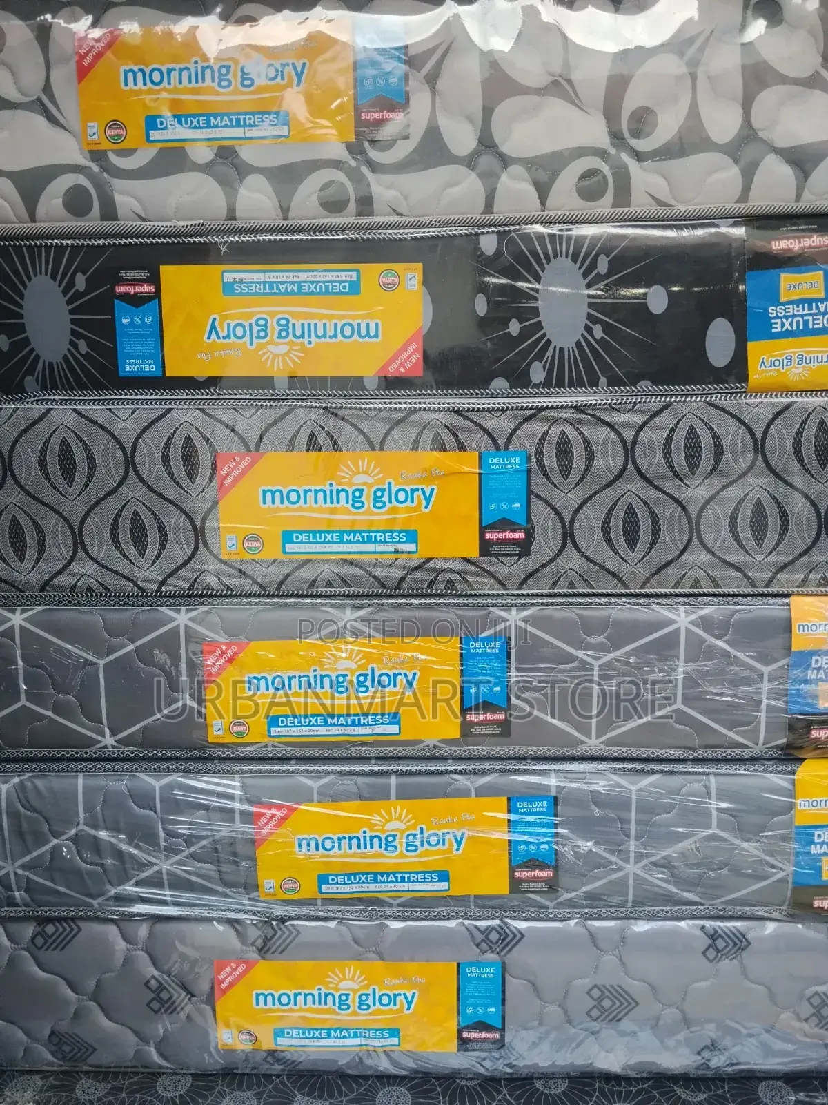 Superfoam Morning Glory Mattresses Ltd, 10 Inches Thick, 5 by 6 FTS