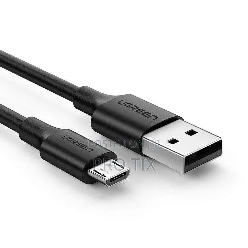 Ugreen Usb-a to Micro Usb Cable 2a Max Black 1m