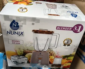 Nunix Ak-444 3in1 Blender; Grinder, Chopper.