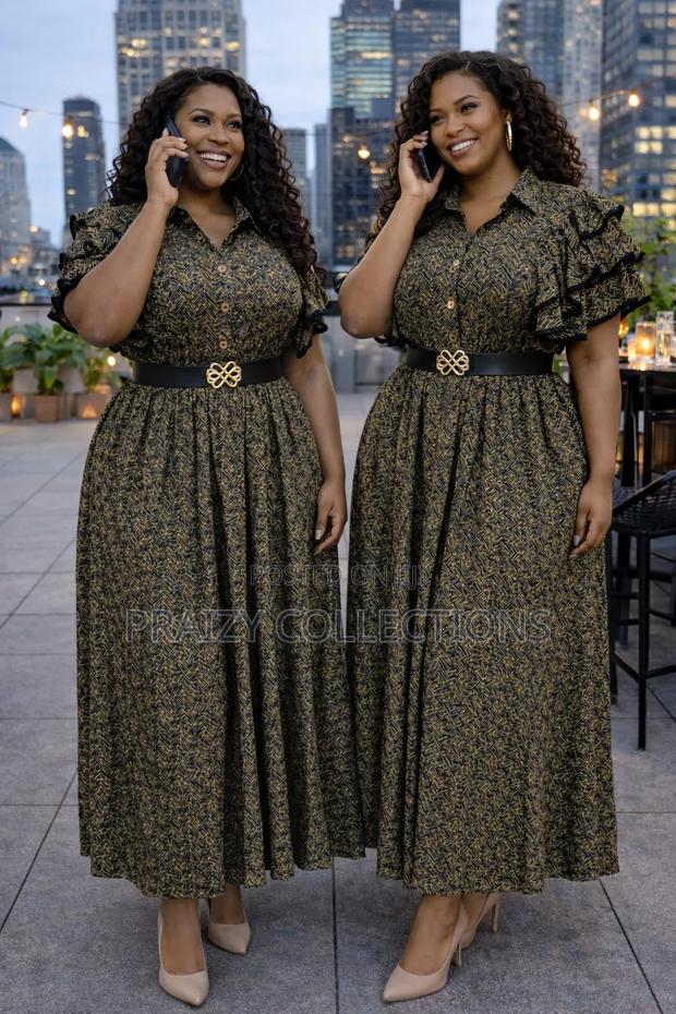Breastfeeding Friendly Maxi Dress - thumbnail 4