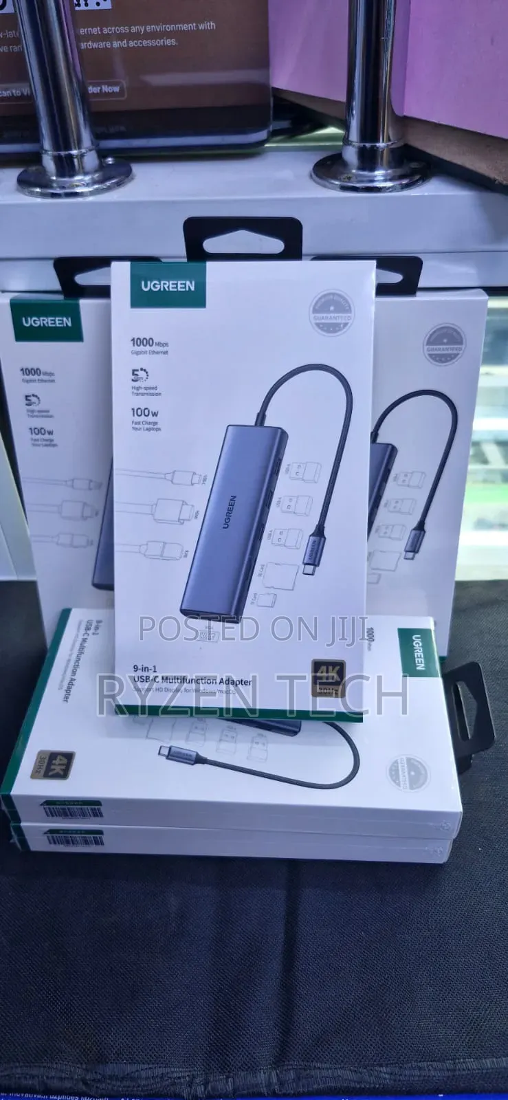 Ugreen Cm498 9-in-1 Usb Hub / Docking Station Pd 100w Converter
