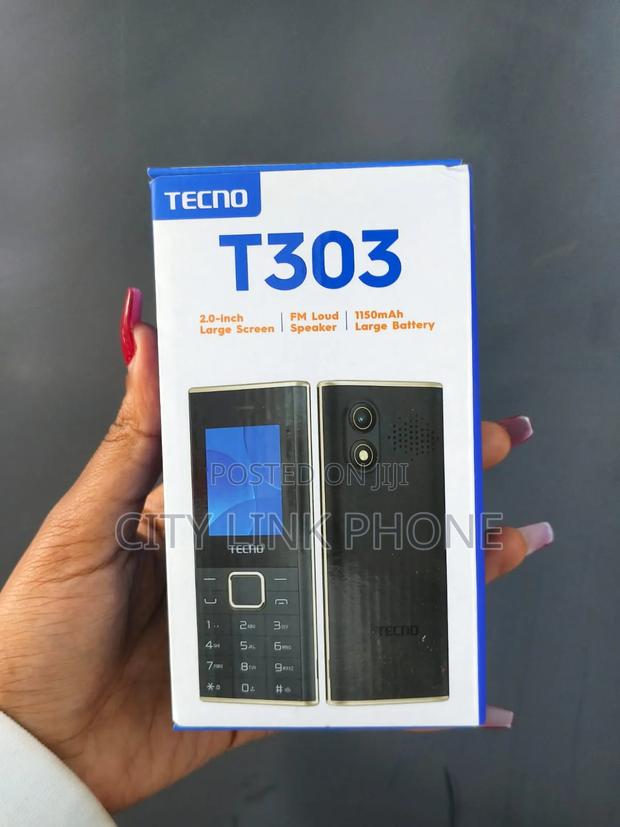 New Tecno T303 Black