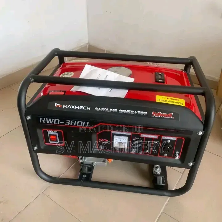 Heavy Duty 2.8kva Petrol Generator (Maxmech)