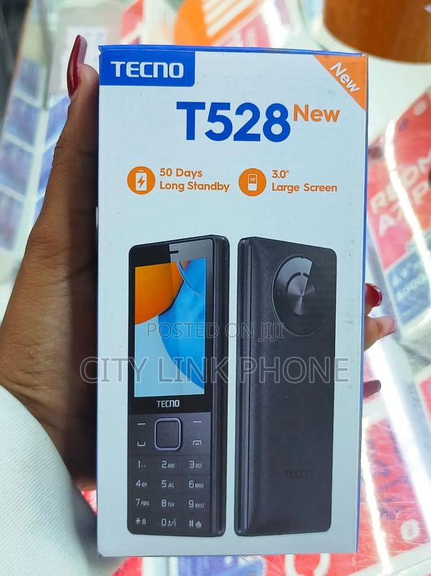 New Tecno T528 Black