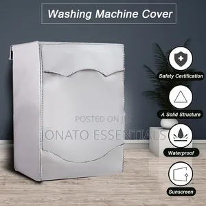 Washing Machine Cover Waterproof Sunscreen Protection - Fits 10-20kg