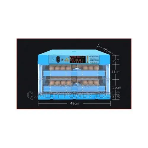 128 Eggs Incubator Automatic Eggs Hatcher Use Ac,Solar or Battery