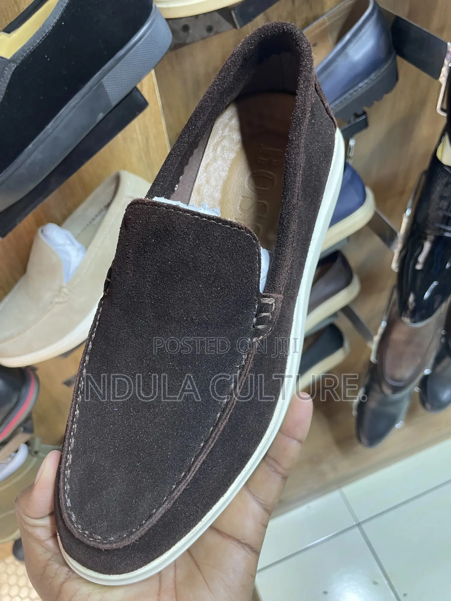 Hugo Boss Casual Summer Walk Suede Loafers