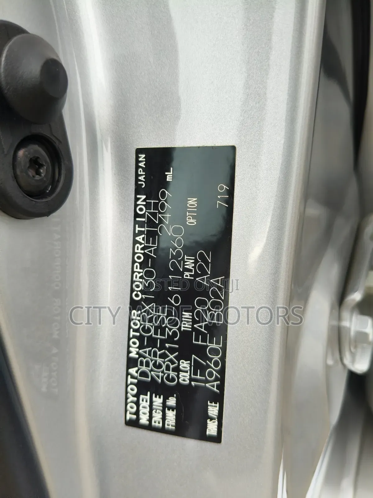 Toyota Mark X 2.5 AWD 2019 Silver