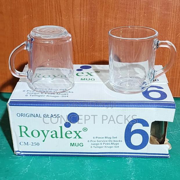 Royalex Clear Mug 23cl a Set of 12pcs.