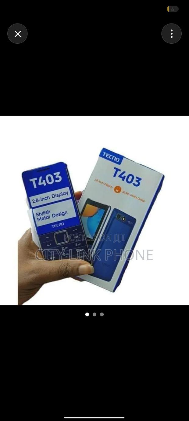 New Tecno T403 Black - thumbnail 2