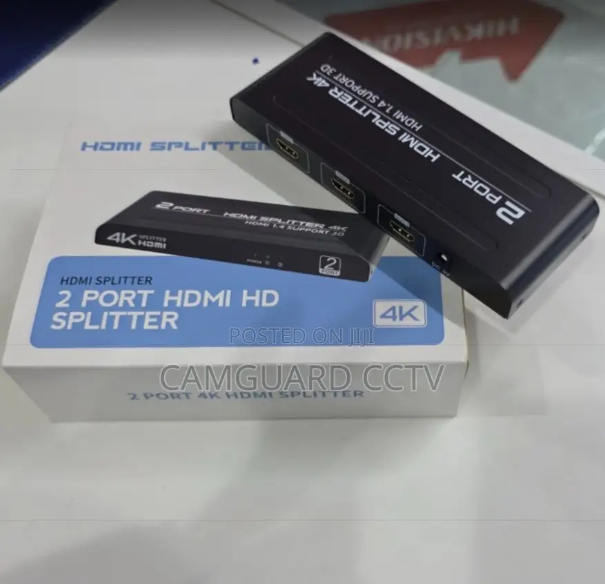 Hdmi Splitter Fj-4k102 Fjgear Hdmi Splitter 2 Port