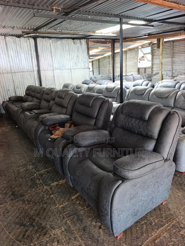 Gray Modern Family Sofa-7seater