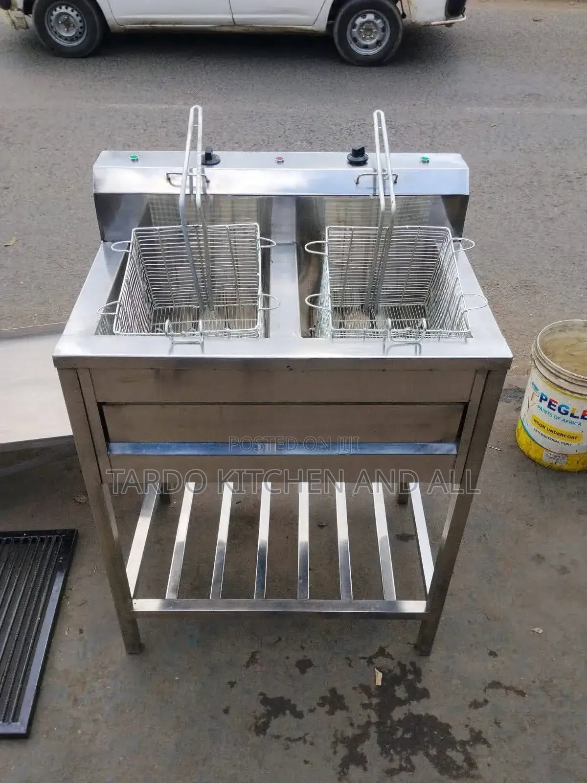Commercial Double Frier