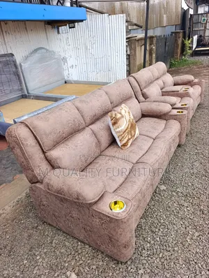 Brown Elegant Classy Piece- Sofa Set
