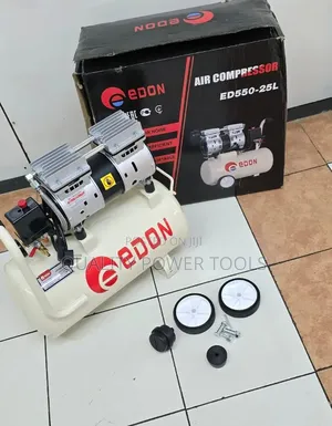 Edon 25 Litres Silent Air Compressor 
Single Cylinder 
Oiless