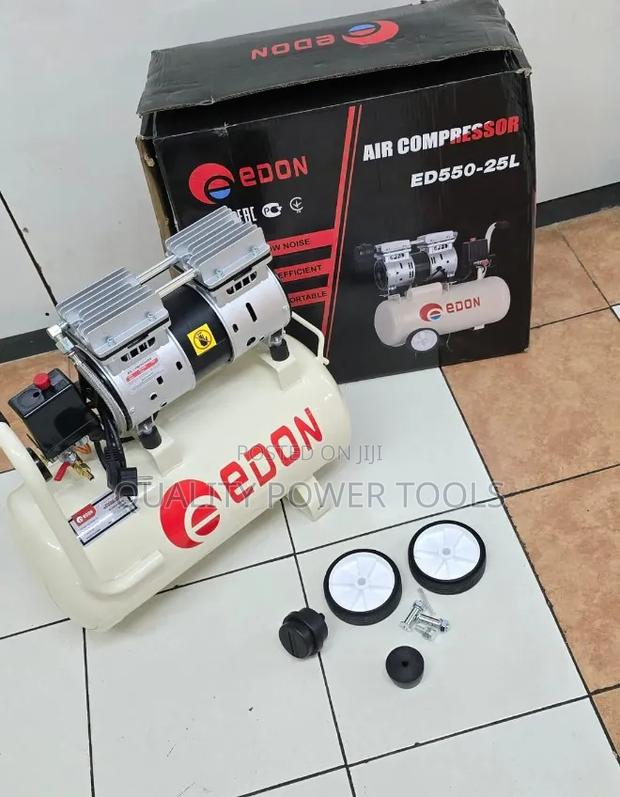 Edon 25 Litres Silent Air Compressor 
Single Cylinder 
Oiless