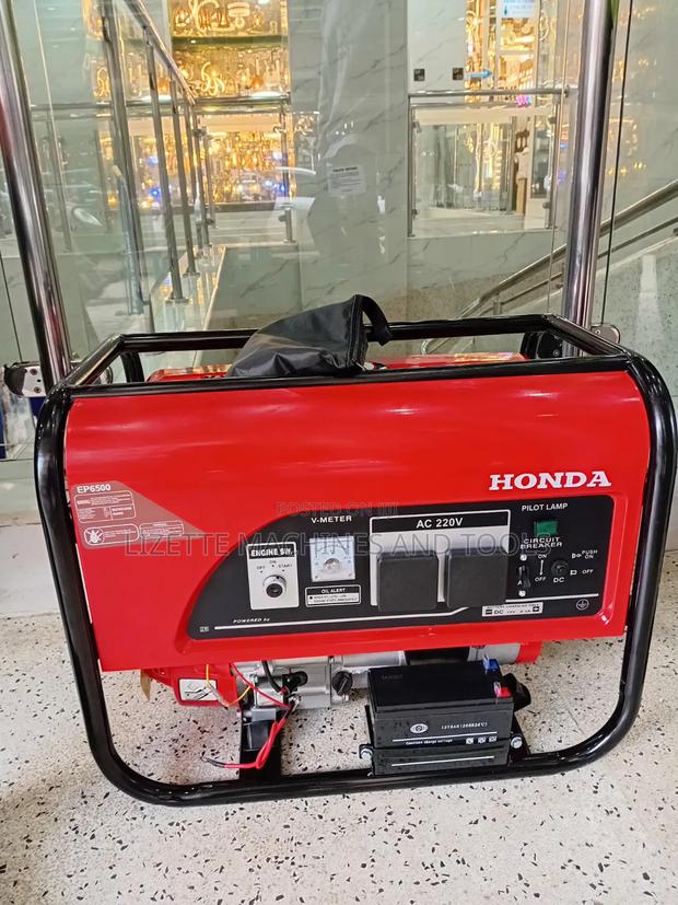 6.5kva Honda Petrol Generator With Keystart - thumbnail 2