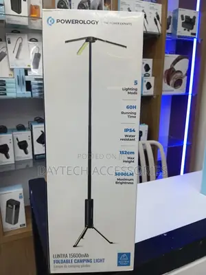 The Powerology Luntra Foldable Camping Light.