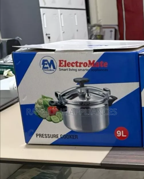 9litres. Manual Pressure Cooker