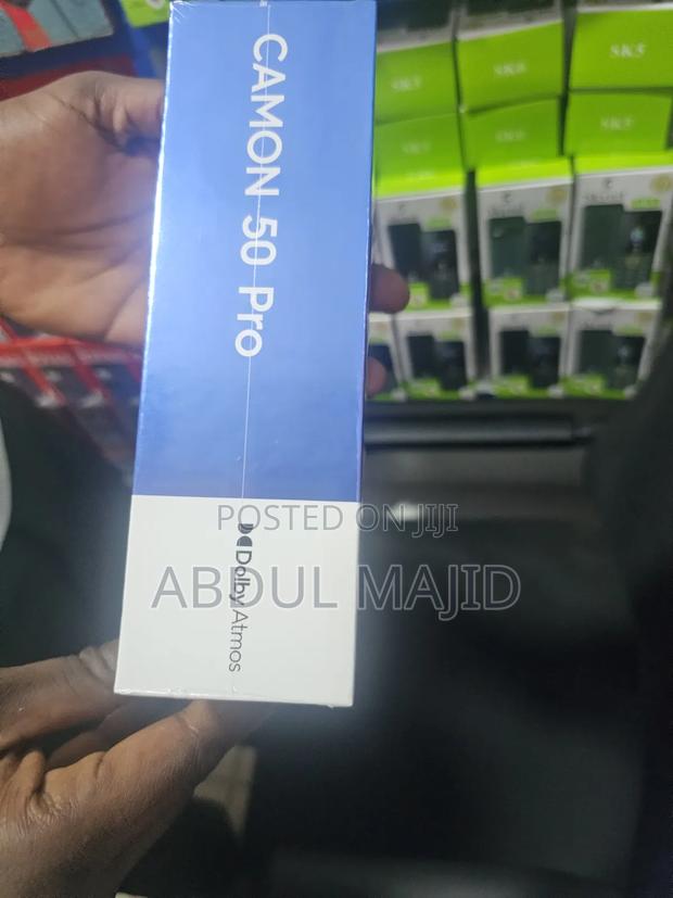 New Tecno Camon 50 Pro 256 GB Black - thumbnail 2