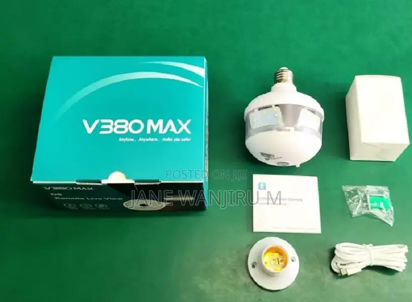 V380 Max Light Bulb Camera